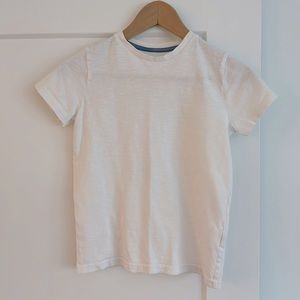 Mini Boden t-shirt with blue stitching in size 10